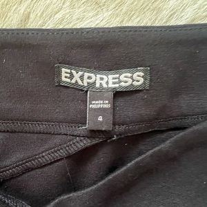 Express black skirt